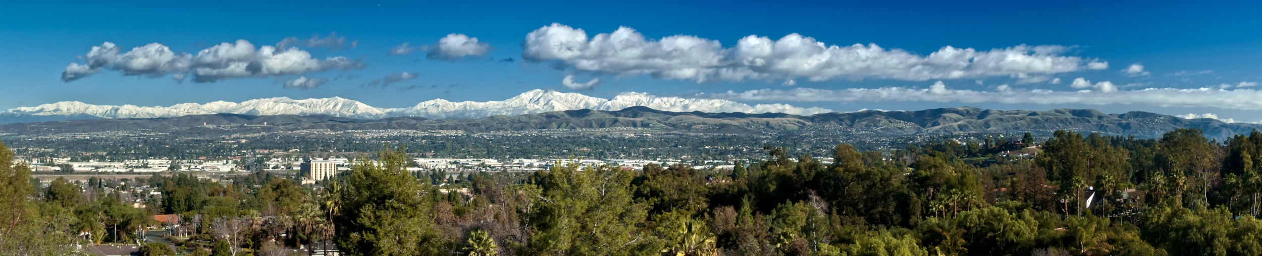 Panorama of Anaheim Hills from Wikipedia