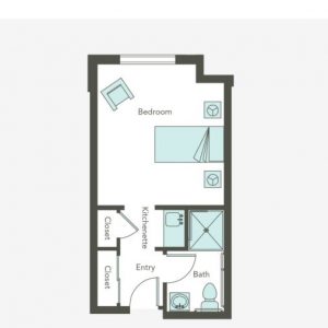 Aegis of Dana Point - floor plan AL studio.JPG