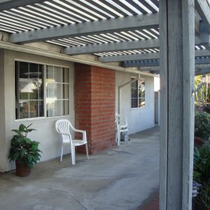 Agape Cottage III - front patio.JPG