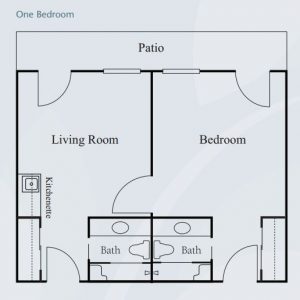 Brookdale Brea - floor plan 1 bedroom.JPG