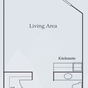 Brookdale Brea - floor plan studio.JPG