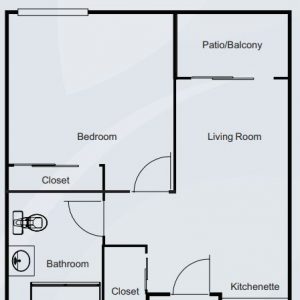 Brookdale Brookhurst - floor plan 1 bedroom deluxe.JPG