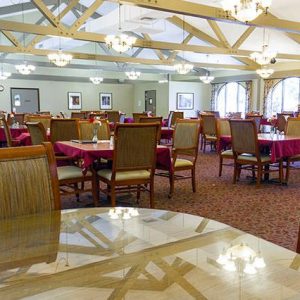 Brookdale Garden Grove - 3 - dining hall.JPG