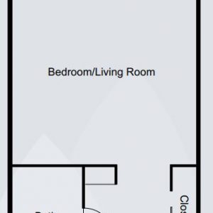 Brookdale Garden Grove - floor plan studio.JPG