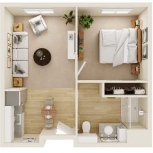 Clearwater at North Tustin - 11 - Floor Plan - AL 1 bedroom.JPG