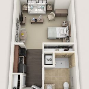Crestavilla Senior Living - floor plan studio deluxe.JPG