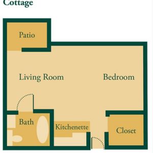 Del Obispo Terrace - floor plan studio cottage.JPG