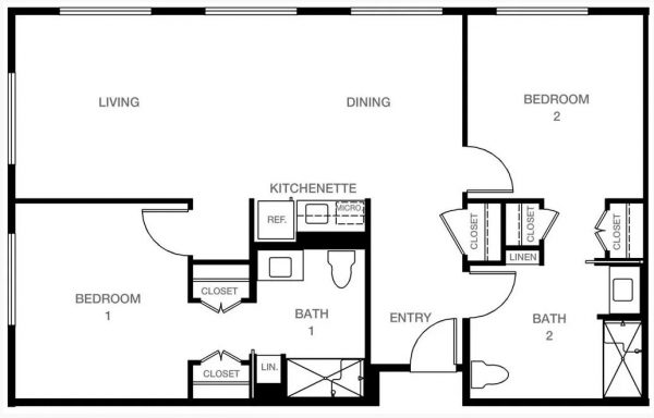 Emerald Court - floor plan AL 2 bedroom Sapphire.JPG