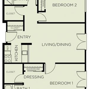 Emerald Court - floor plan IL 2 bedroom Emerald.JPG