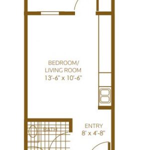 Heritage Pointe - floor plan junior studio.JPG