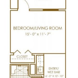 Heritage Pointe - floor plan small studio.JPG