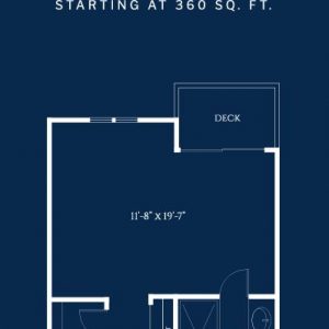 Ivy Park at Bradford - 8 - floor plan studio Freesia Suite.JPG