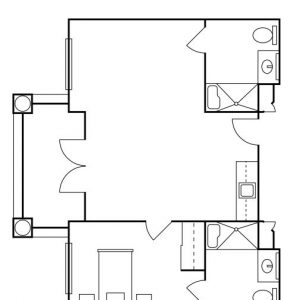 La Vida at Mission Viejo - floor plan AL 1 bedroom & den.JPG