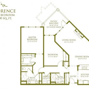 Oakmont of Capriana - floor plan 2 bedroom Florence.JPG