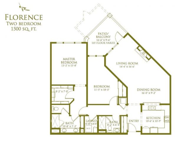 Oakmont of Capriana - floor plan 2 bedroom Florence.JPG