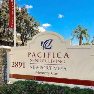 Pacifica Senior Living - Newport Mesa - 1 - sign.JPG