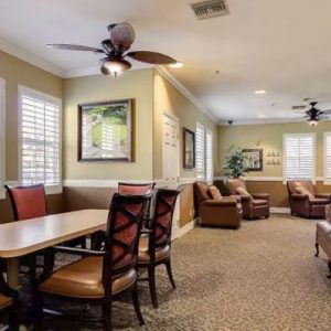 Pacifica Senior Living - Newport Mesa - living and dining room.JPG