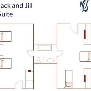 Pacifica Senior Living - South Coast - floor plan Jack and Jill Suite.JPG