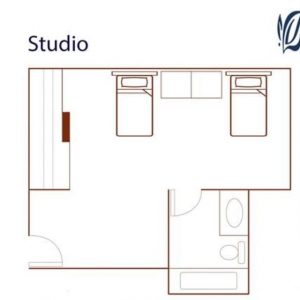 Pacifica Senior Living - South Coast - floor plan studio.JPG
