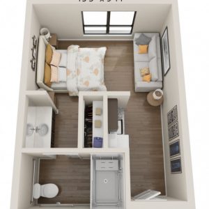 Park View Estates - 12 - Floor Plan studio.JPG