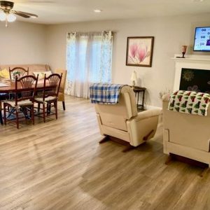 Sandy Creek Care Home II - 4 - dining room and living room 2.JPG