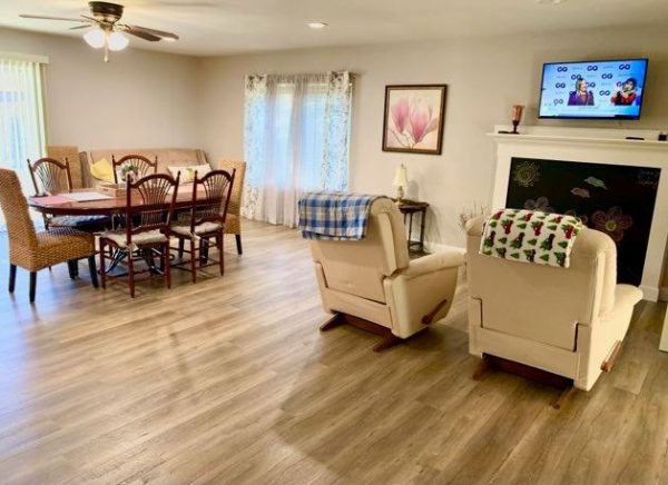 Sandy Creek Care Home II - 4 - dining room and living room 2.JPG