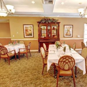 Silverado Senior Living - San Juan Capistrano - 3 - dining hall.JPG