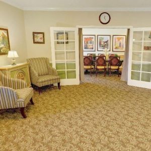 Silverado Senior Living - Tustin Hacienda - 5 - private dining.JPG