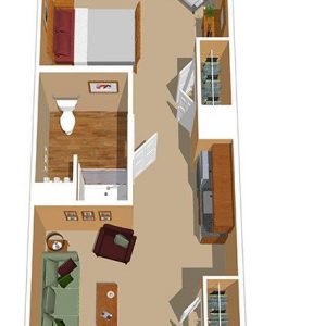 Sunrise at Mission Viejo - floor plan 1 bedroom suite.JPG