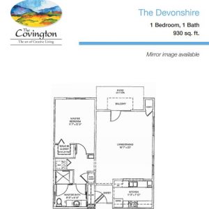 The Covington - floor plan IL 1 bedroom The Devonshire.JPG