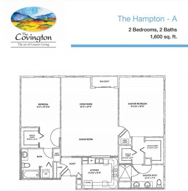 The Covington - floor plan IL 2 bedroom The Hampton A.JPG