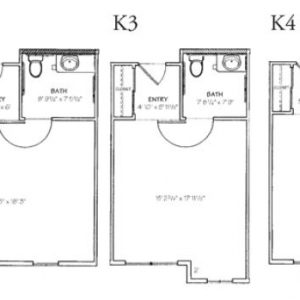 The Covington - floor plan MC studio K2 465 sq ft K3 363 sq ft K4 399 sq ft.JPG