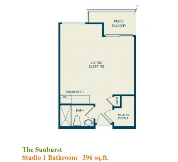 The Groves of Tustin - floor plan studio The Sunburst.JPG