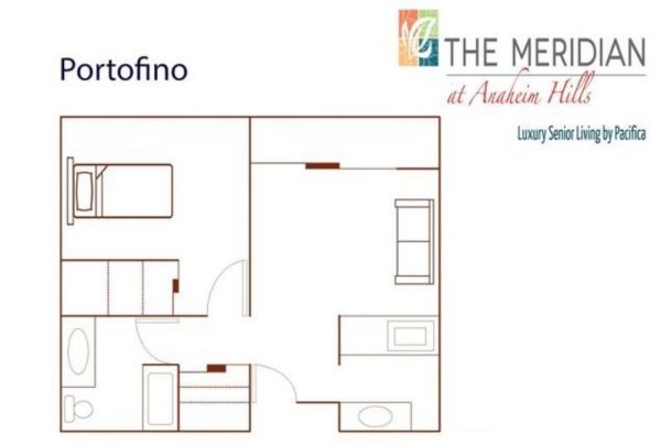 The Meridian at Anaheim Hills - floor plan 1 bedroom Portofino.JPG