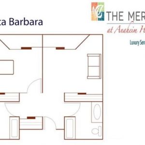 The Meridian at Anaheim Hills - floor plan 1 bedroom Santa Barbara.JPG