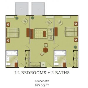 Town & Country Manor - floor plan IL 2 bedroom I.JPG