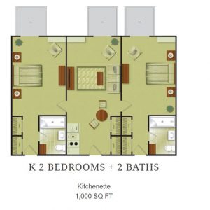Town & Country Manor - floor plan IL 2 bedroom K.JPG