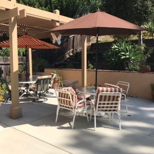 Valley Residential Elderly Care I - 6 - patio.JPG