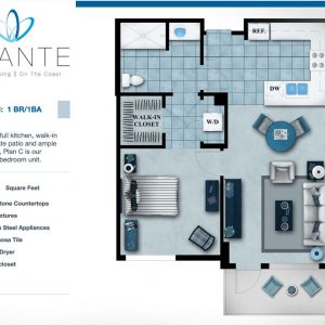 Vivante on the Coast - floor plans 1 bedroom Plan C.JPG