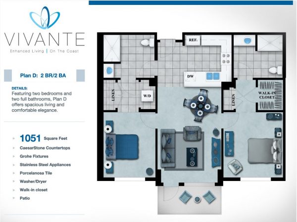 Vivante on the Coast - floor plans 2 bedroom Plan D.JPG