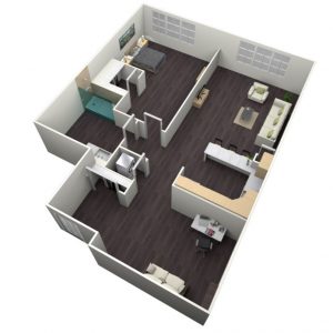 Westmont of Cypress - 10 - one bedroom with den floorplan.JPG