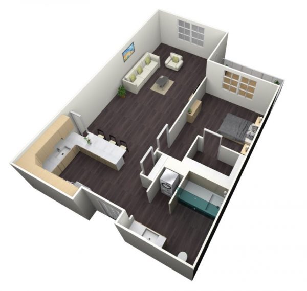 Westmont of Cypress - 9 - one bedroom floorplan.JPG