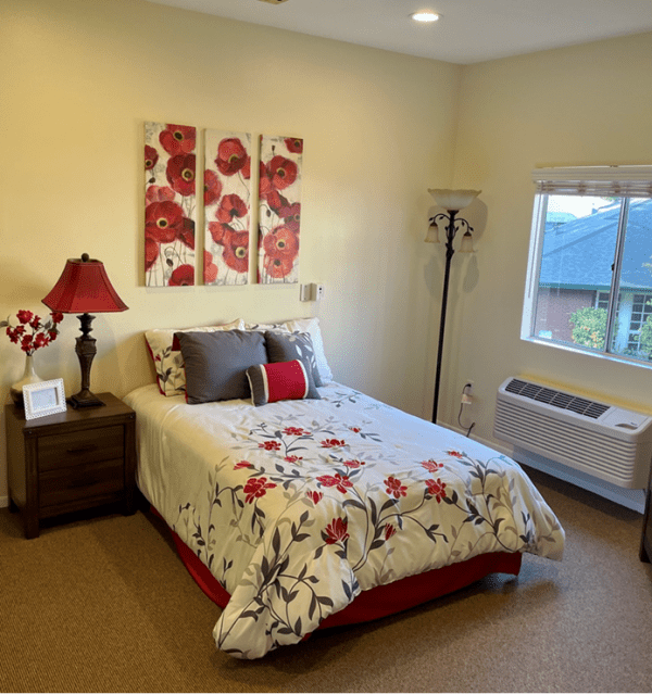 Carmel Village Retirement Community bedroom.png