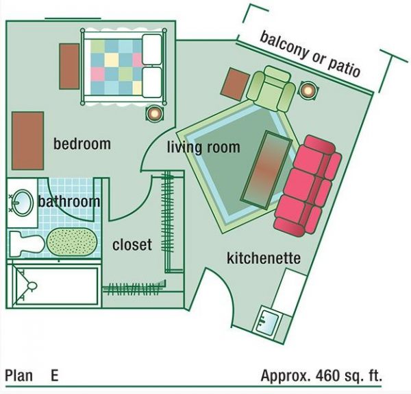 Carmel Village Retirement Community floor plan 1 bedroom 2.JPG