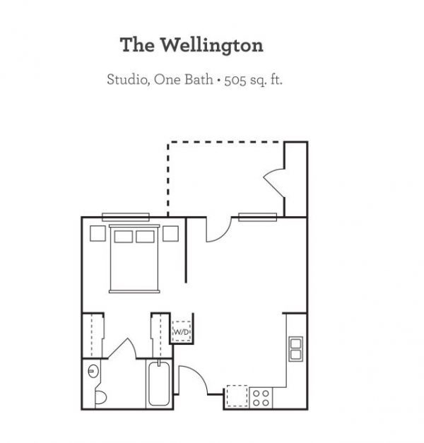 The Ivy at Wellington floor plan studio.JPG